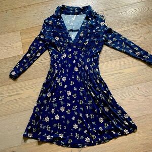 Free people blue dress